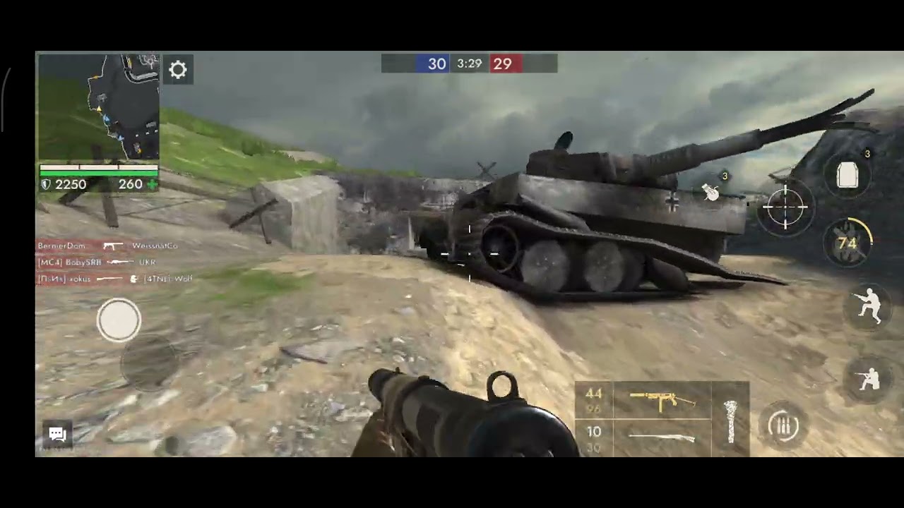 World War Heroes.MVP.Командный бой. Нормандия.