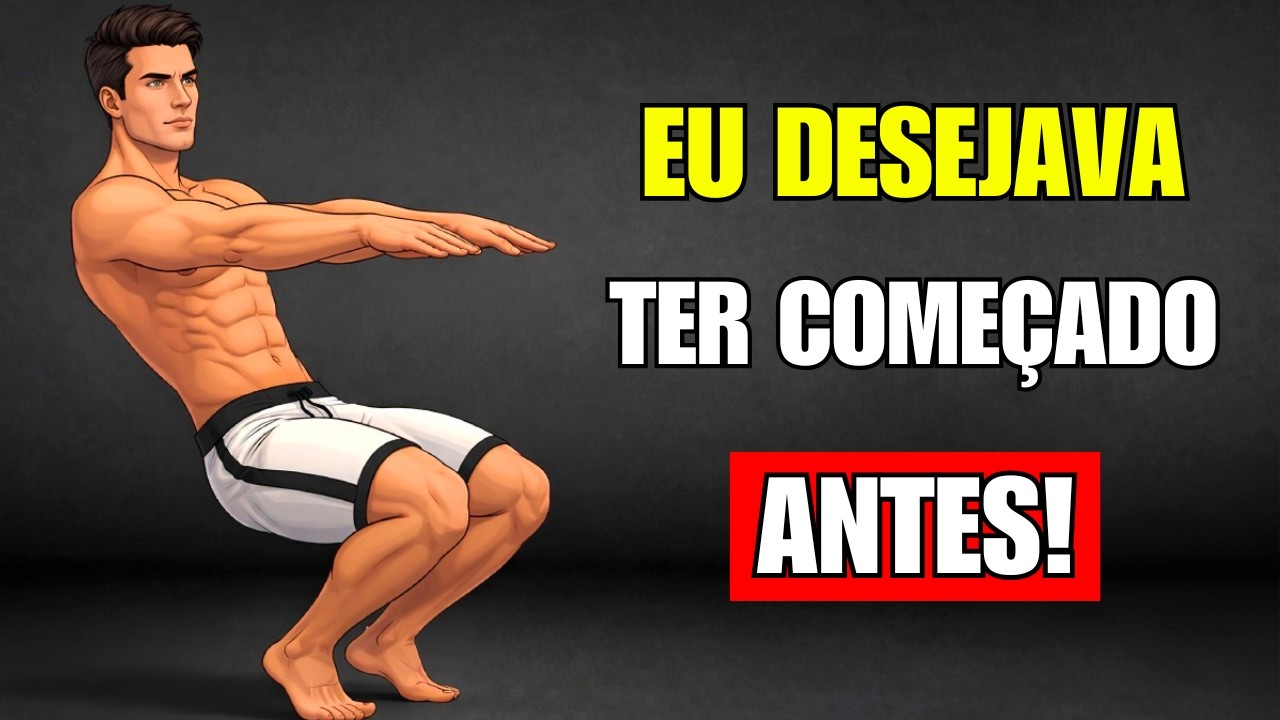 6 Agachamentos Que NINGUEM FAZ e Mudarão TODA A PARTE INFERIOR do seu corpo em 21 dias