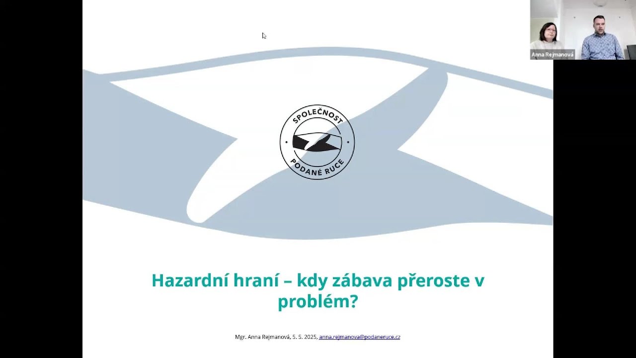Hazardní hraní – kdy zábava přeroste v problém? Webináře od pracovníků Centra prevence v Brně
