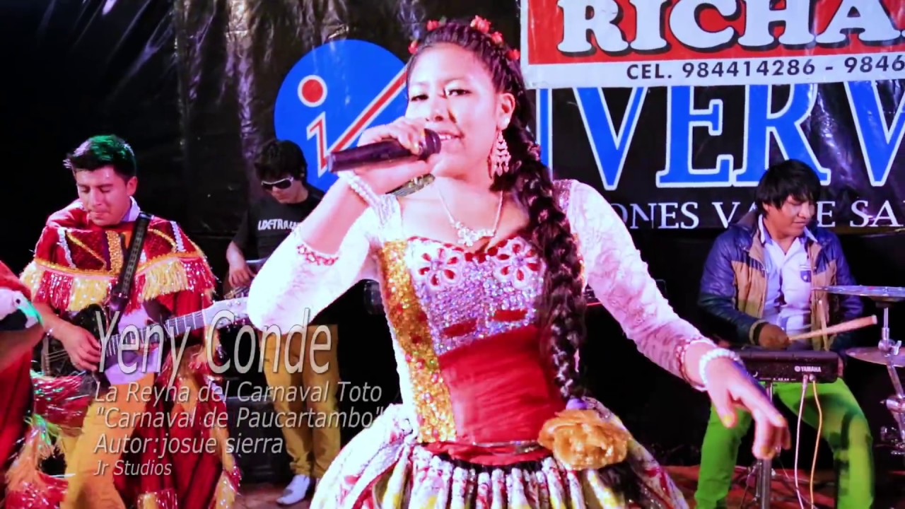 YENY CONDE EN VIVO 2017 carnaval de paucartambo