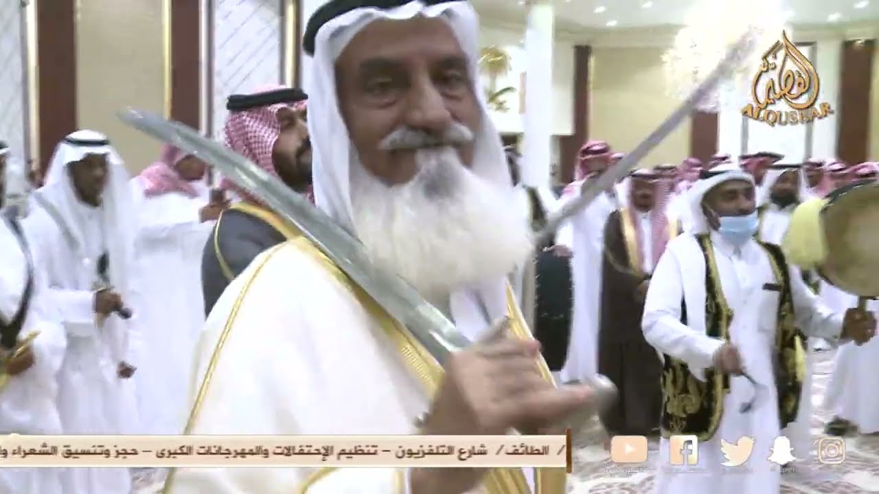 حفل الشاعر محسن بن سحمان ال محمد السبيعي بمناسبة زواج أبنه النقيب عبدالله