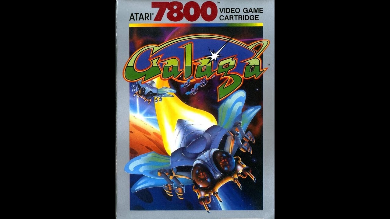 Galaga (Atari 7800) -World Retro