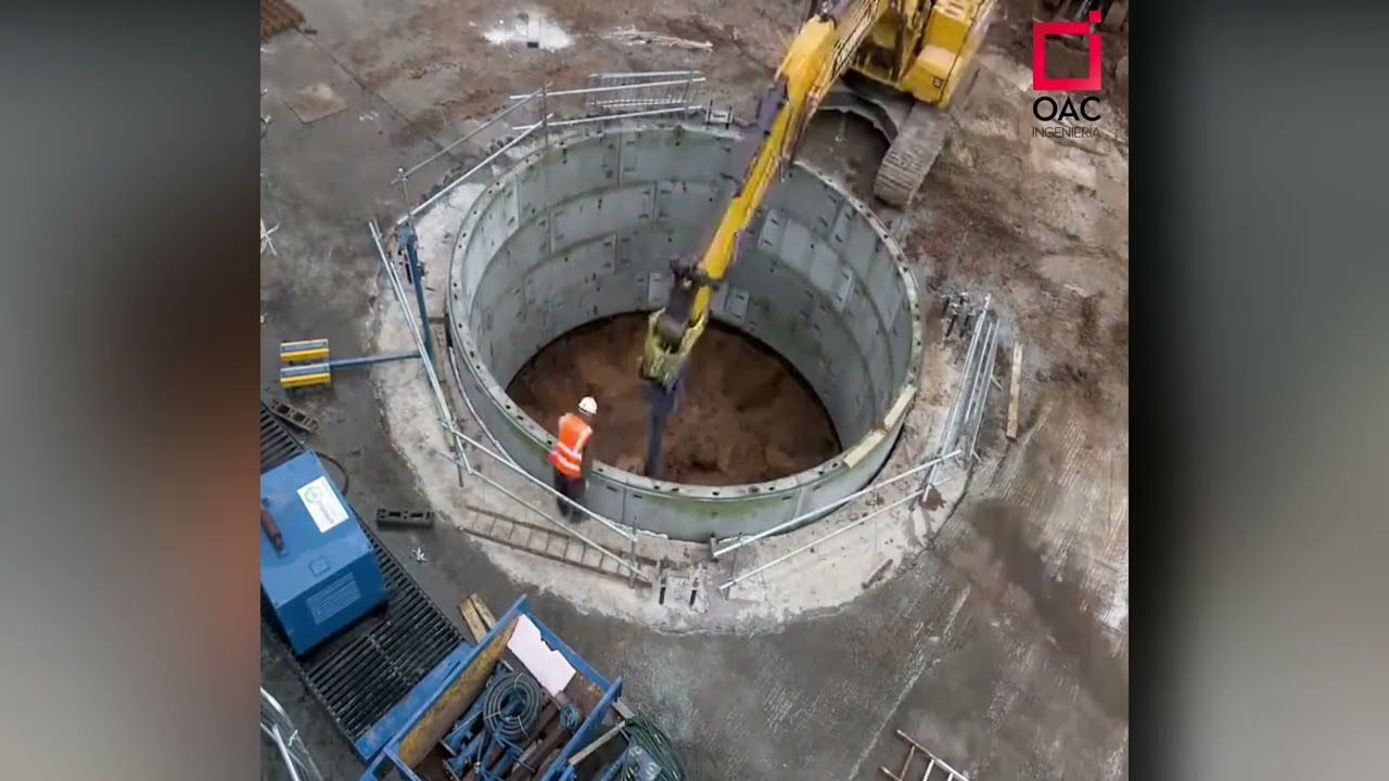 Construcci&oacute;n del Pozo de Cimentaci&oacute;n Caisson