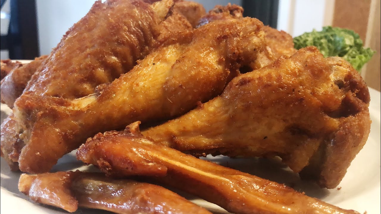 Lao Food| How I Make Simple Crispy Fried Turkey Wings & Thighs