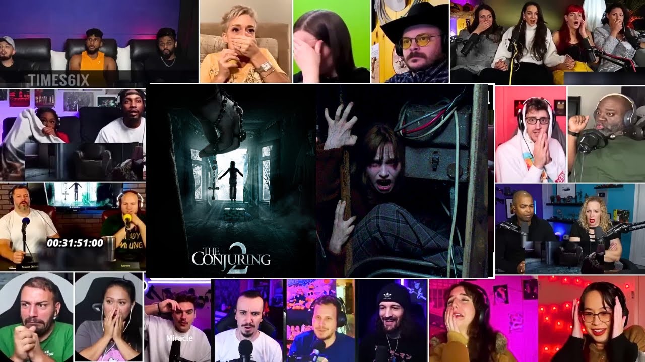 The Conjuring 2 Reactions – They Couldn't Handle This Movie 😱 (Full Horror Reaction Mashup)