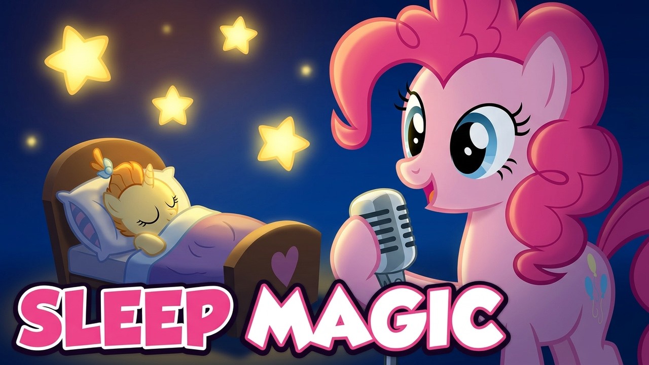 Twinkle Twinkle Little Star Lullaby 🌟 My Little Pony Version | Sleep Music for Kids