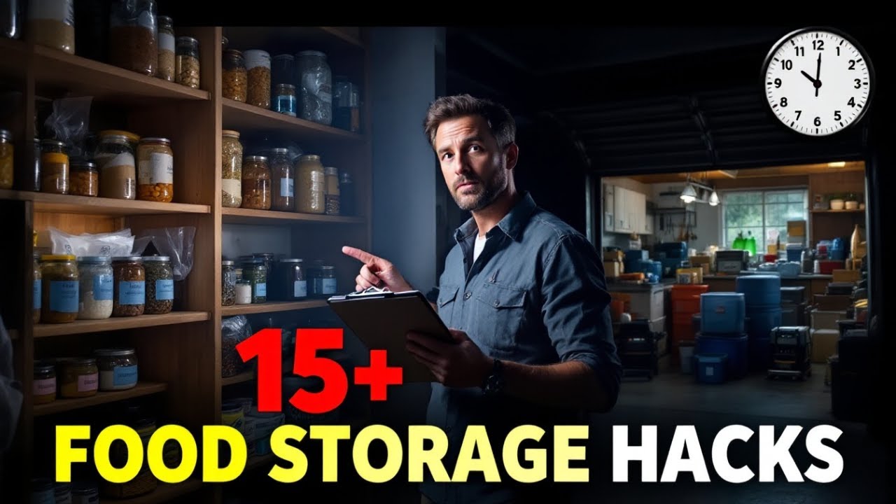 15 + Places To Store Your Food