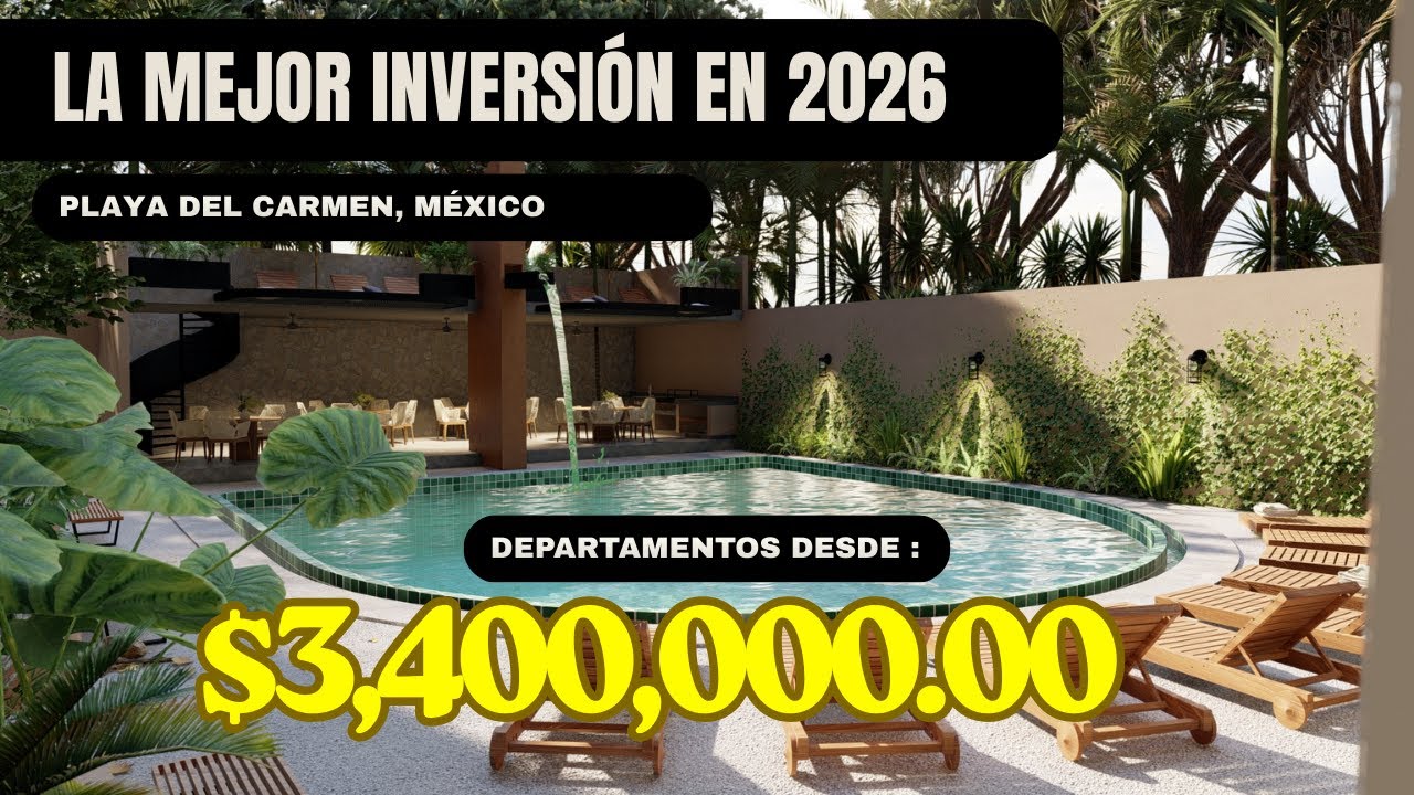 Playa del Carmen | Preventa Exclusiva para Inversión Inteligente 🏝️