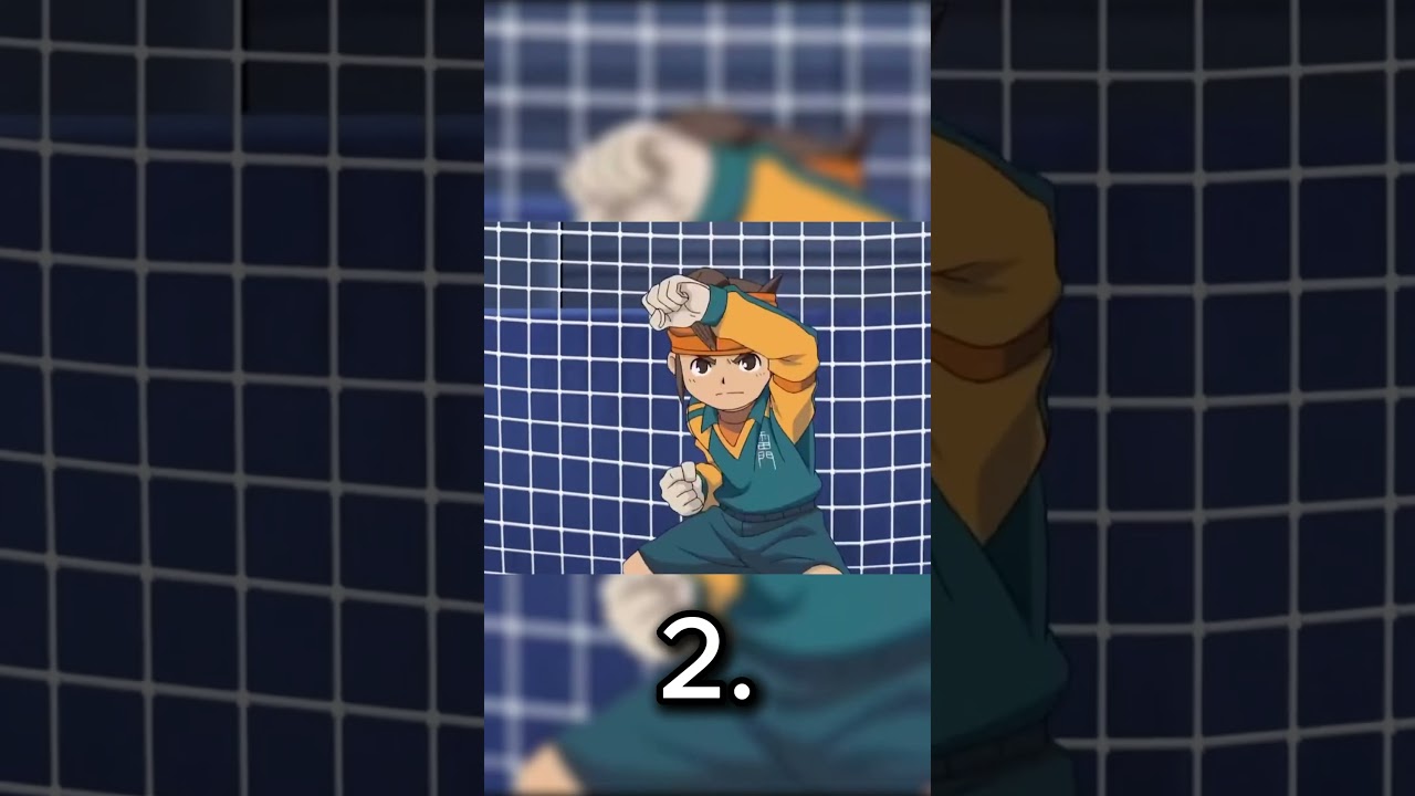 Top 5 BEST Endou Mamoru Moves In Inazuma Eleven! #anime  #inazumaeleven  #イナズマイレブン