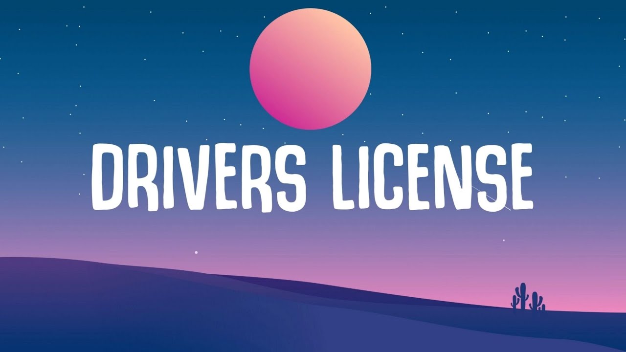 Olivia Rodrigo - Drivers License (Lyrics) 