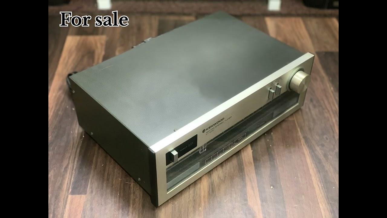 Kenwood KT-400 vintage analogue AM/FM stereo tuner for sale 
