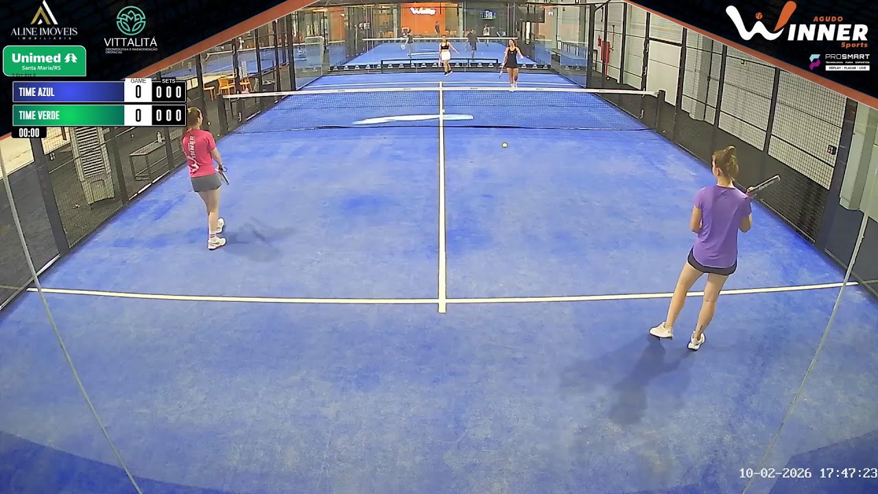 Quadra WINNER (10/02/2026) -  Agudo Winner Sports