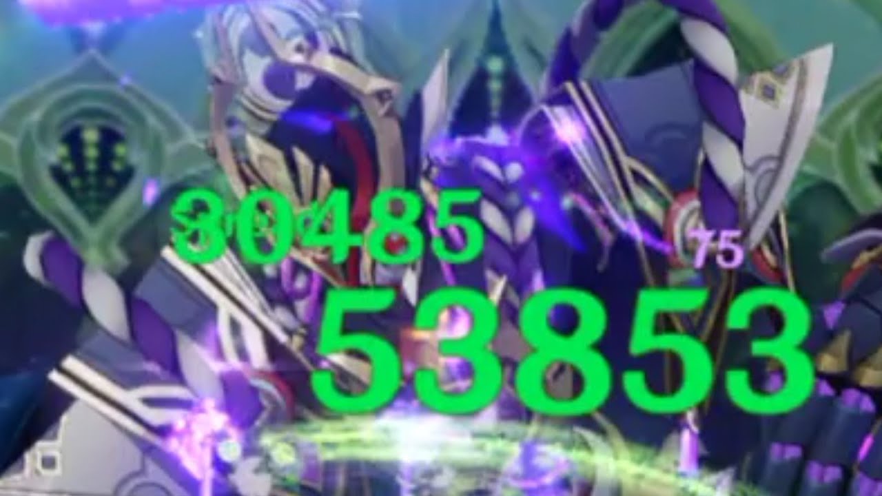 Nahida (c0) 80k dmg, (no foods buff)