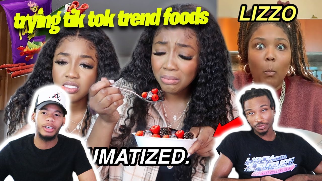 TRYING VIRAL TIKTOK FOODS because I dont care for my health Reaction Video