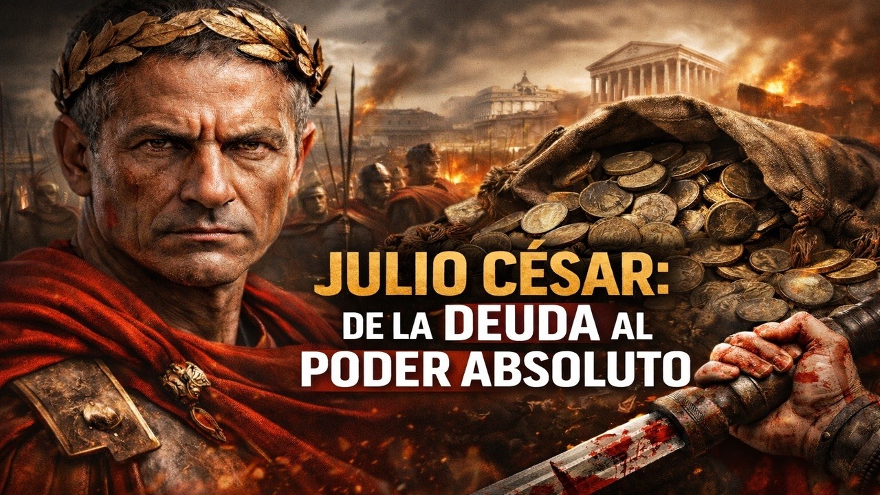 Julio César: cómo un hombre endeudado se convirtió en dueño de Roma