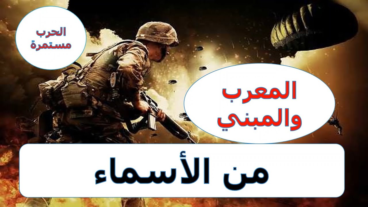 المعرب والمبني من الأسماء بأسهل وأبسط طريقة شرح الصف الثاني الإعدادي Iحكاوي_النحو