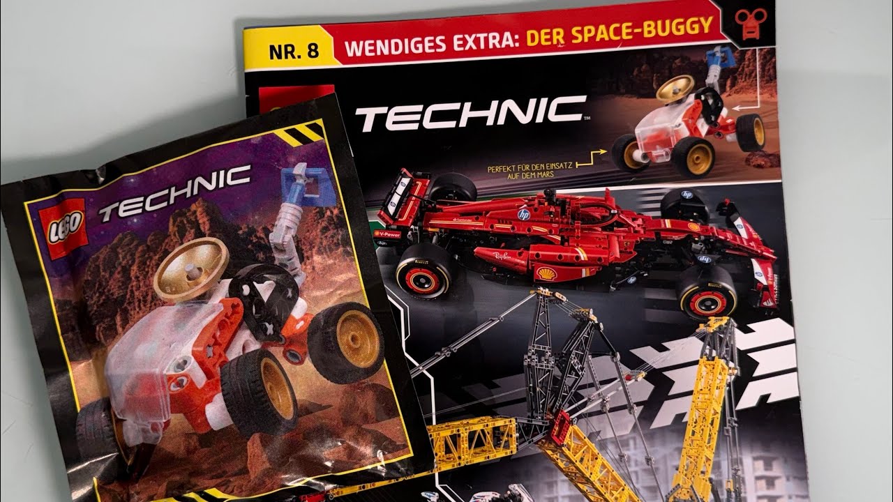 NEUE Lego Technic Magazin Nr 8