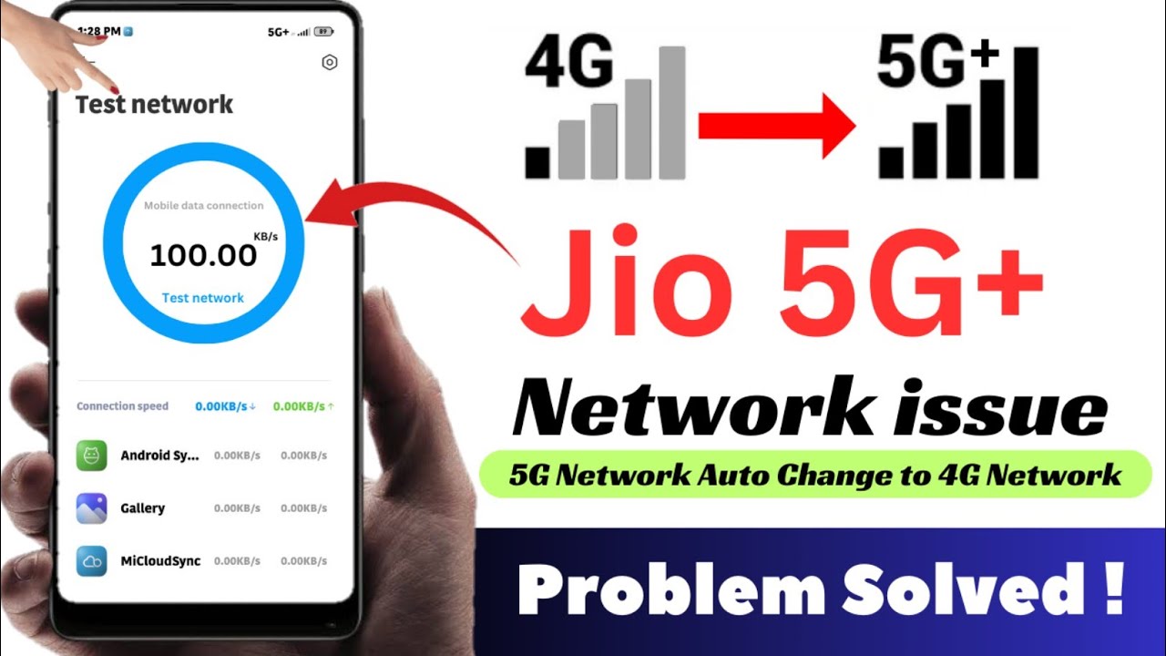 Solved 5G Network Automatic Change to 4G Network | 5G Mobile Me 5G Network Problem 2024 | 5G Network