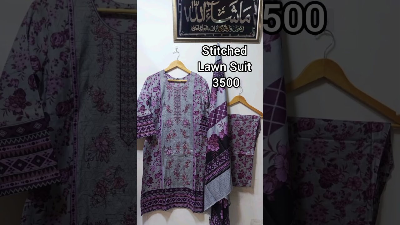Lawn Suits Stitched||Lawn Collection ||Libasetaqwa