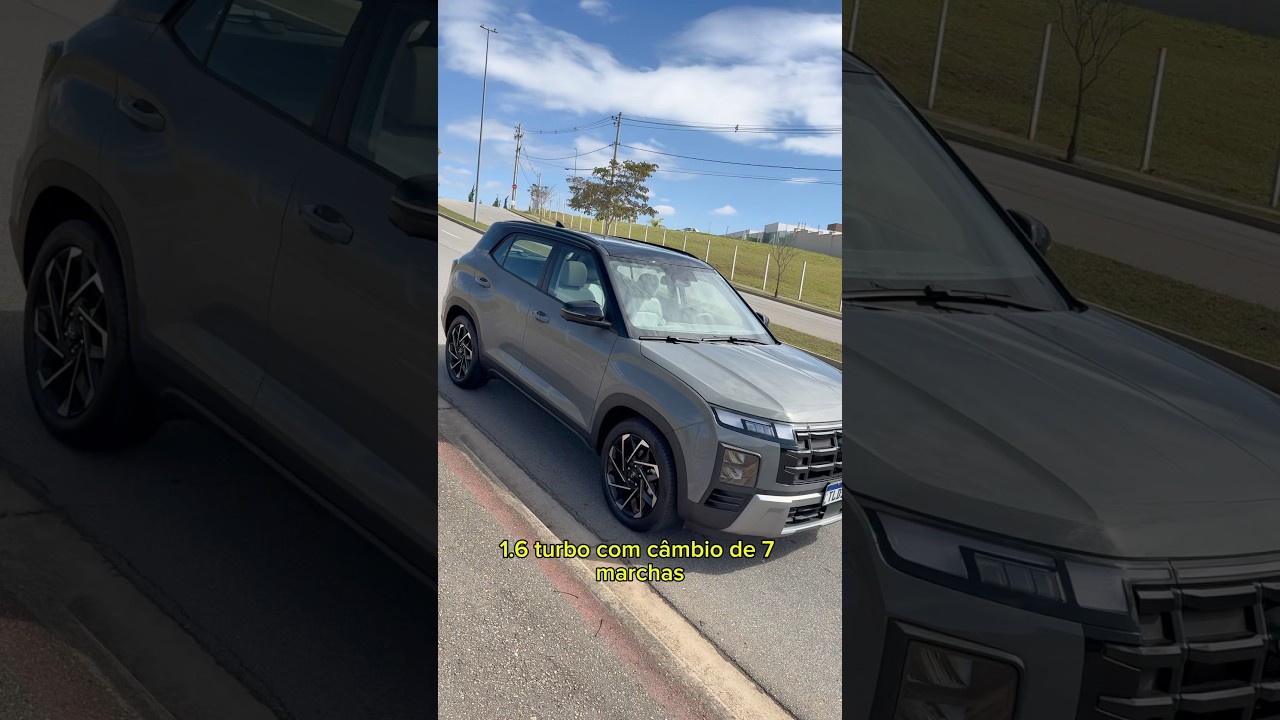0 a 100 km/h do novo Hyundai Creta 1.6 turbo de 193cv #hyundai #creta #turbo