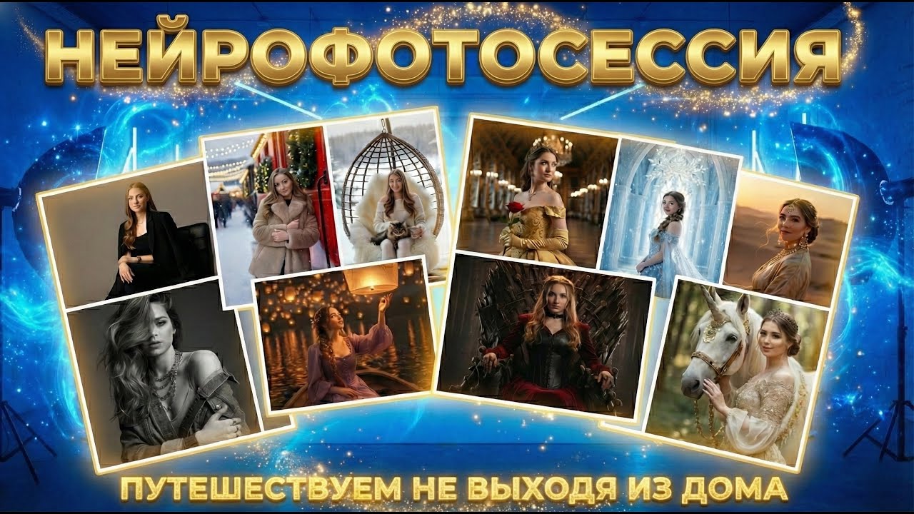 Нейрофотосессия: как сделать профессиональные фото с помощью нейросети | Gemini и Google AI Studio