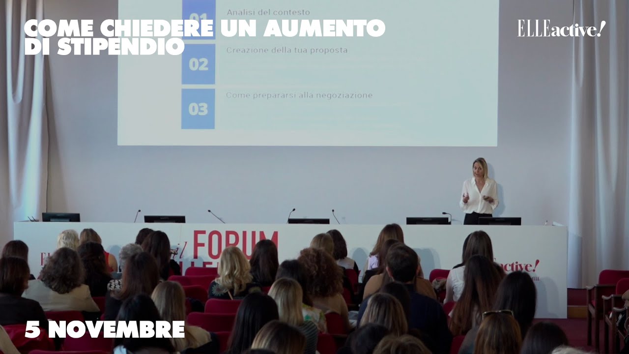 Elle Active! - Come chiedere un aumento di stipendio