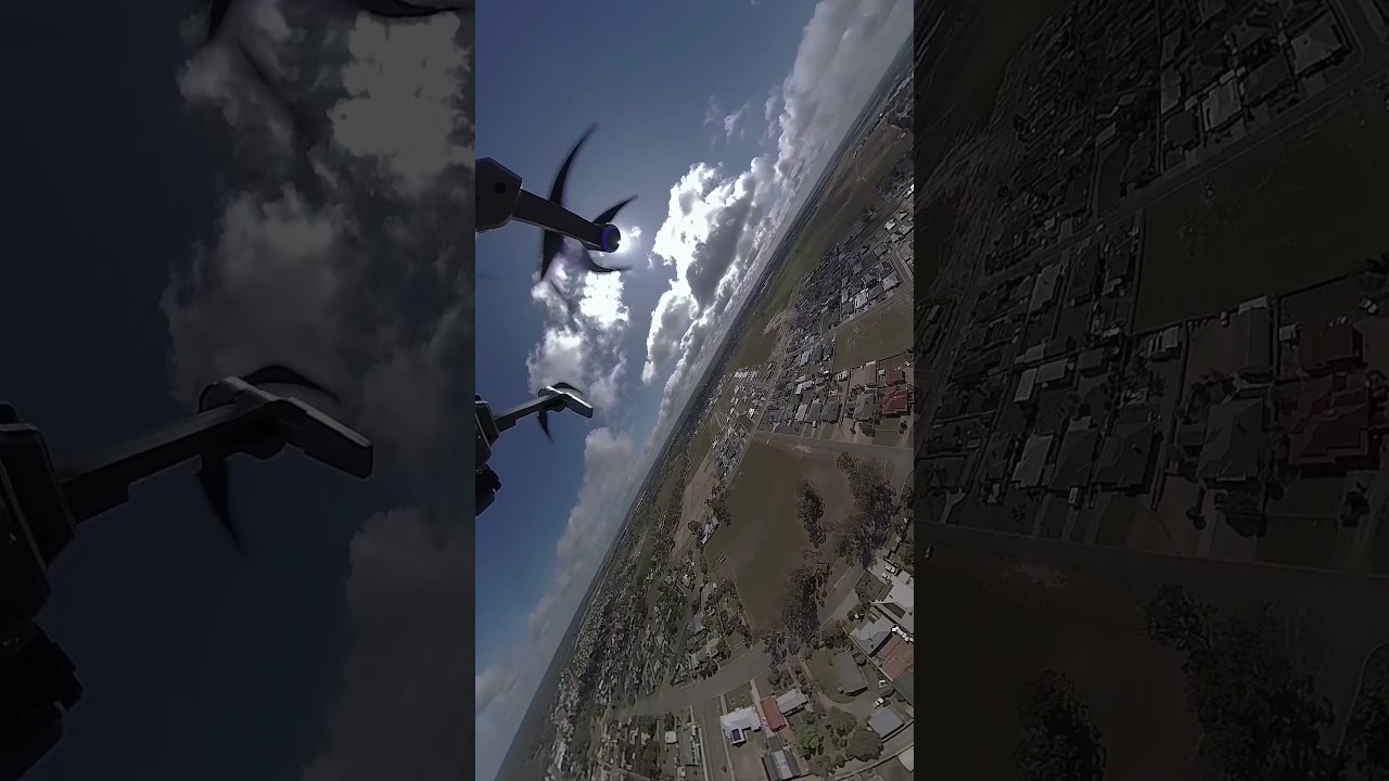 360 Ascent view - FPV drone #dailydrone #drone #quadcopter #fpv