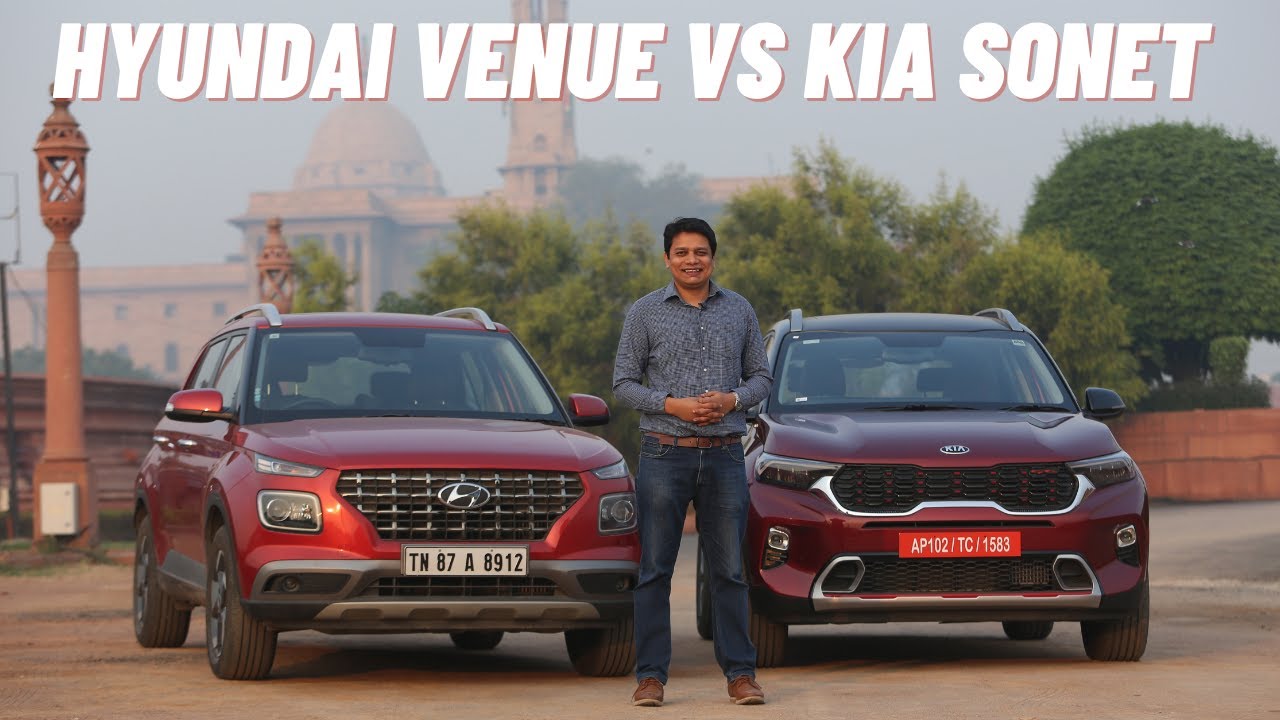 Kia Sonet vs Hyundai Venue - Hindi Comparison Review