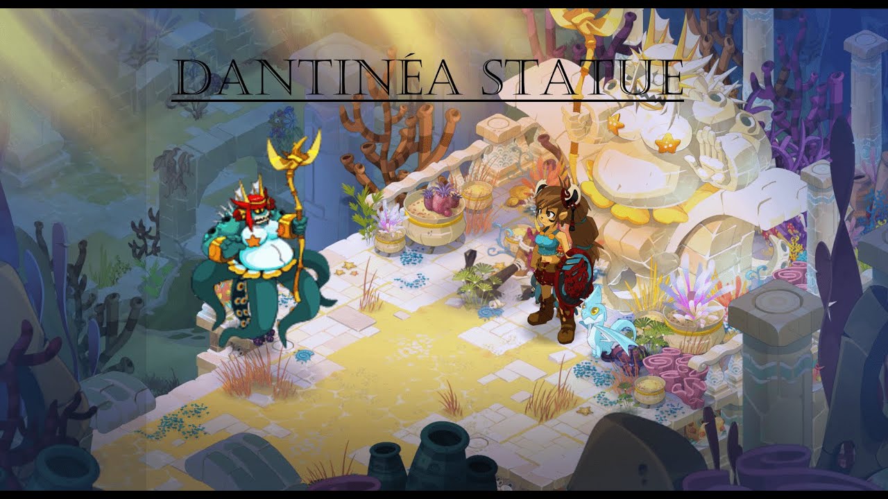 Dofus - Solotage dantinéa statue féca