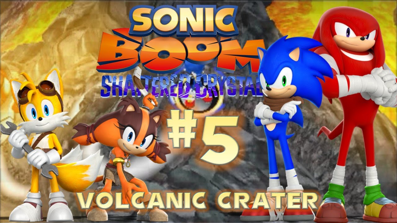 Sonic Boom: Shattered Crystal (3DS) - Part 5: Volcanic Crater (100% Collectibles)