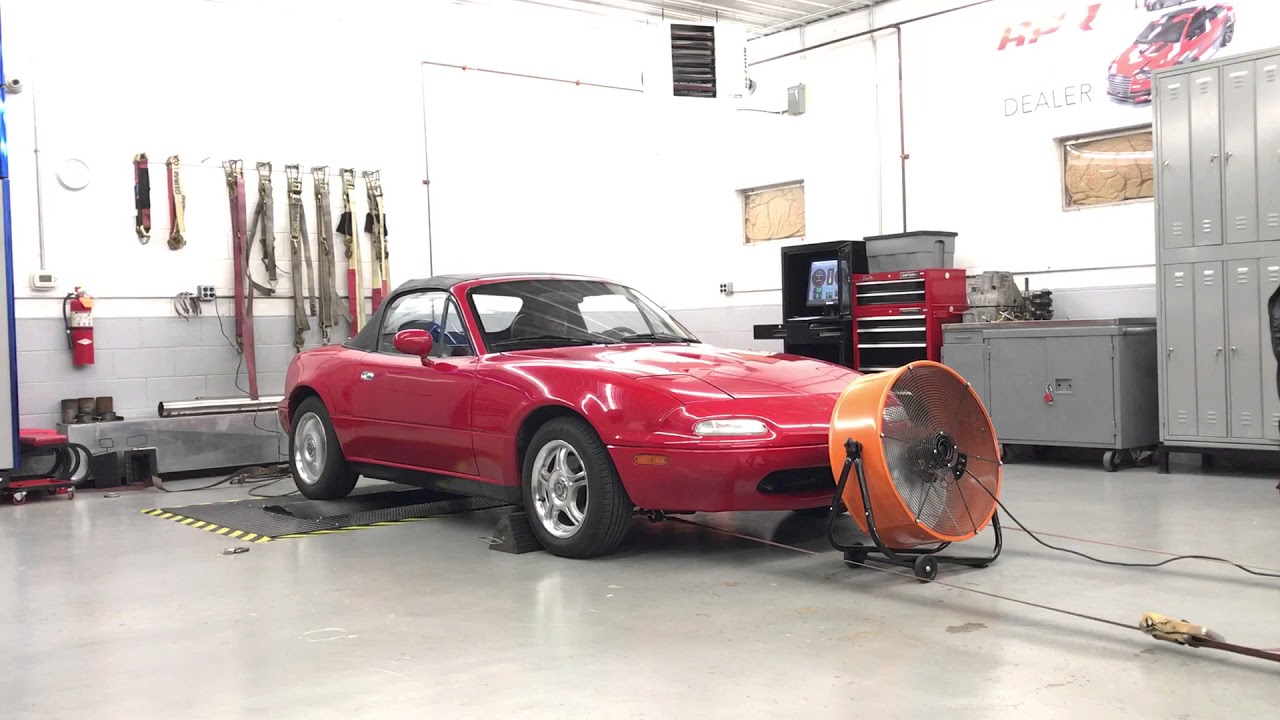 Stock miata dyno