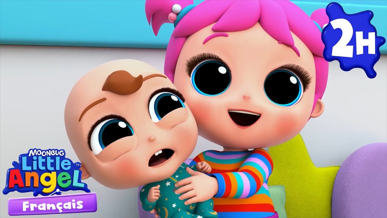 S’occuper du petit frère 👶 | Apprendre à aider et à partager | Little Angel Français