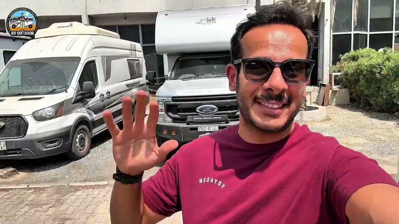  تحويل وانيت F250 الي كرفان  من مصنع الخالد للكرفانات RV01 