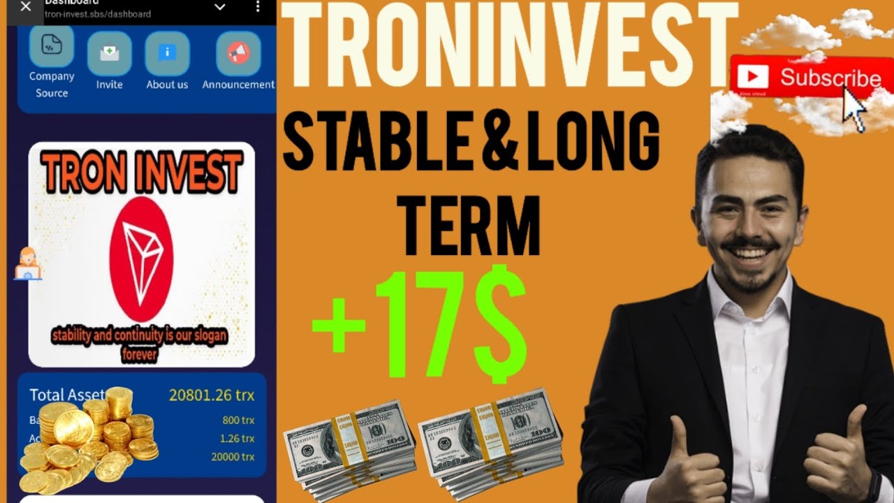 Best TRX Mining Website 2024 | New Trx Earning App | New TRON Mining Site TRONINVEST