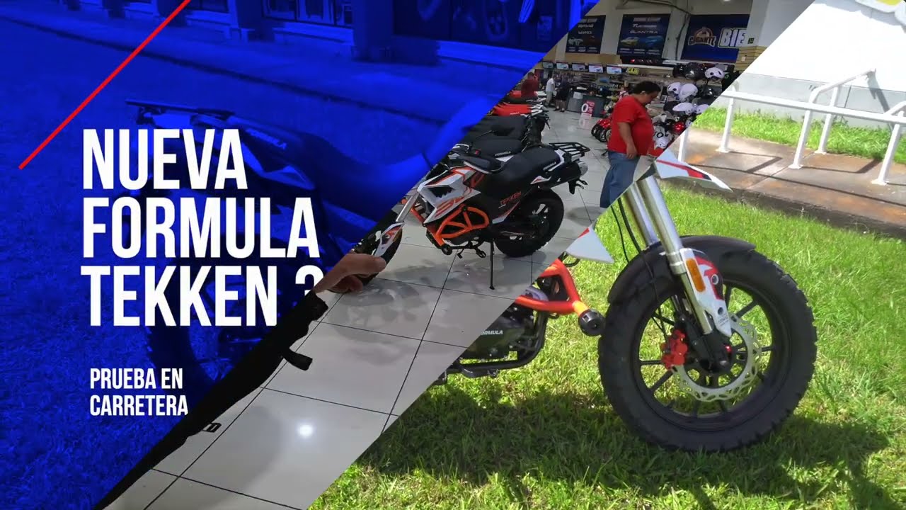 Probamos la Moto Formula Tekken 300. Review Completo