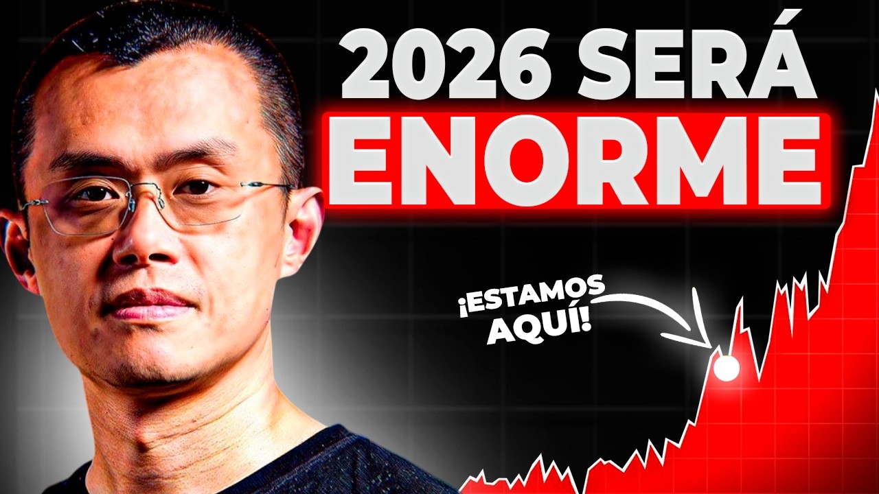 CZ: &ldquo;As&iacute; es EXACTAMENTE c&oacute;mo empieza el BULL RUN de 2026&rdquo; [Predicci&oacute;n de Bitcoin y Ethereum 2026]