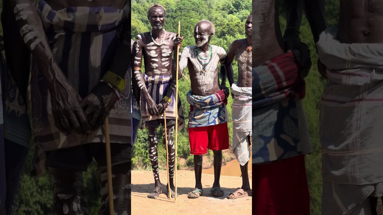 Kara Men in Full Body Paint 