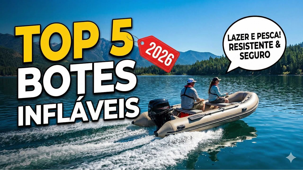 Os 5 Melhores Botes Infláveis | Testados  2025