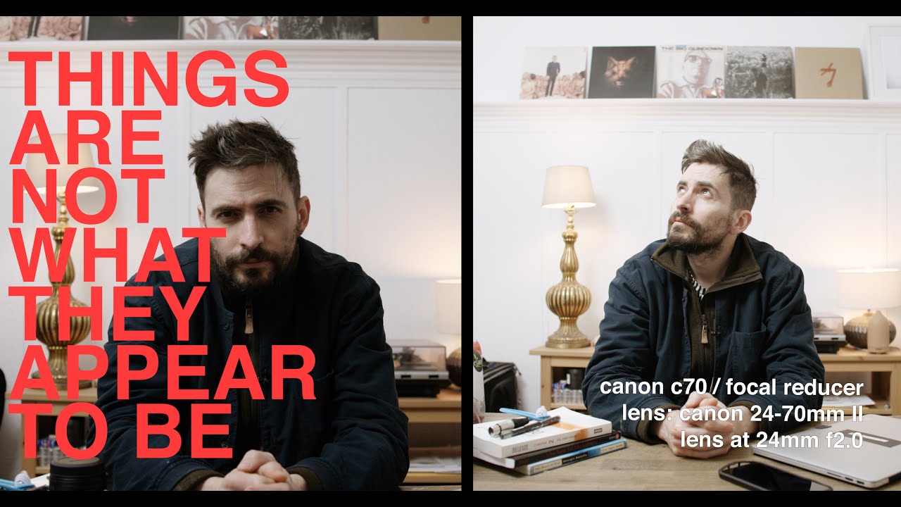 Canon C70 + with and without focal reducer adapter / EF-EOS R 0.71x