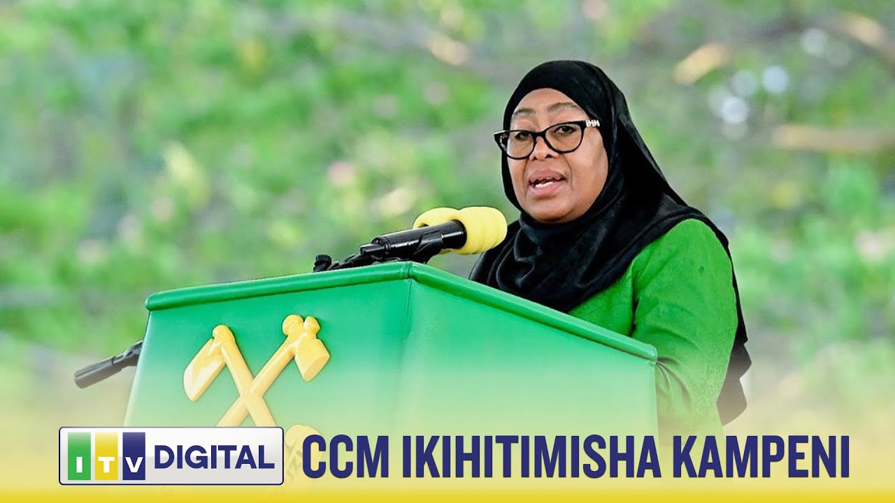 🔴LIVE: MGOMBEA URAIS WA CCM, DKT. SAMIA SULUHU HASSAN AKIHITIMISHA KAMPENI - MWANZA