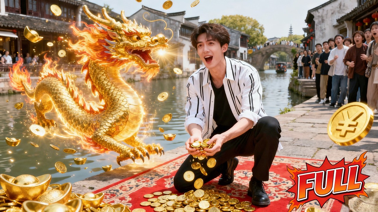 Pauvre trouve coffre crache or en dormant sous passerelle, il achète ville entière!#drama