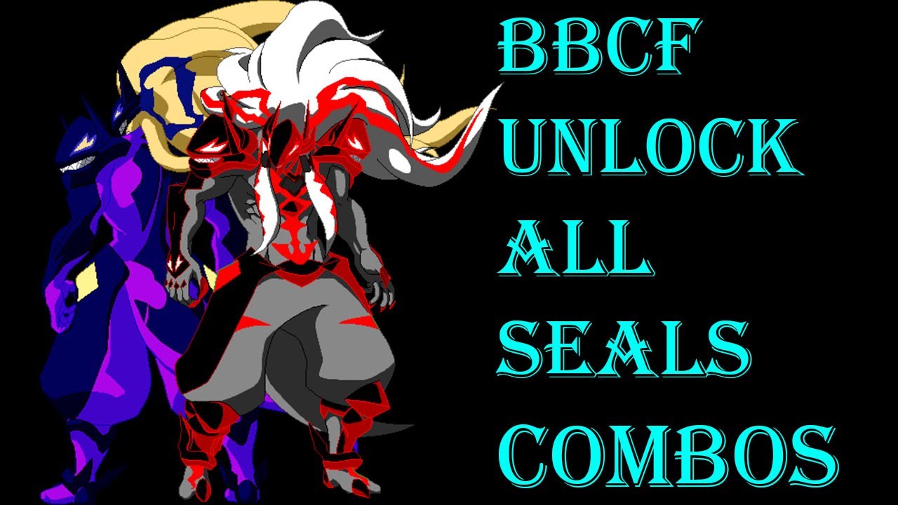 [BBCF] Susanoo unlock all seal combos vol. 1