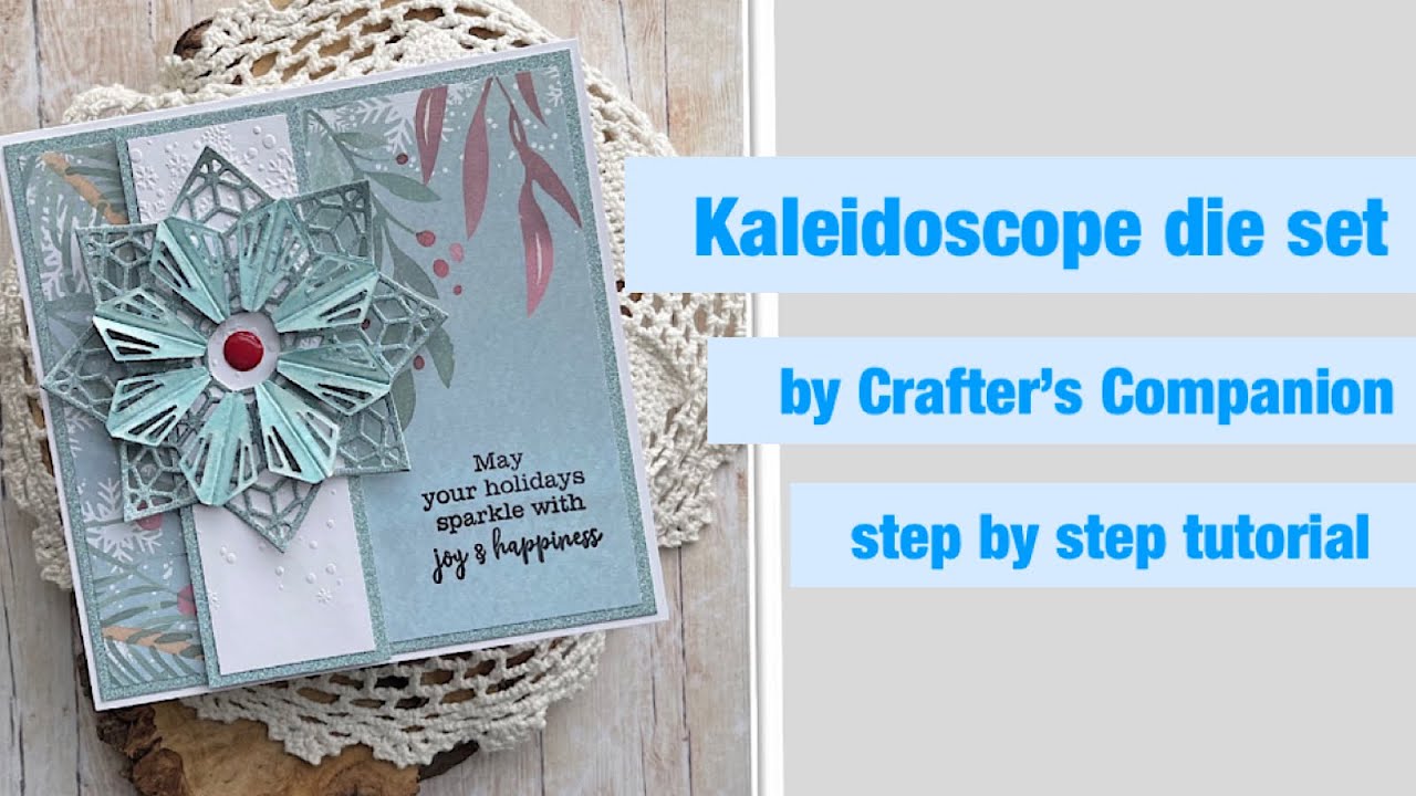 Kaleidoscope Origami Die - Sensational Stars by #crafterscompanion #origami #origamicraft