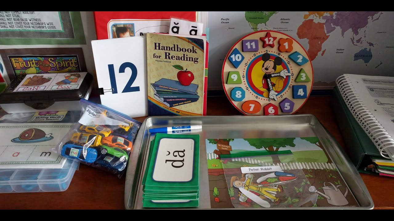 Kindergarten Homeschool Lessons/Activities (Day 12)