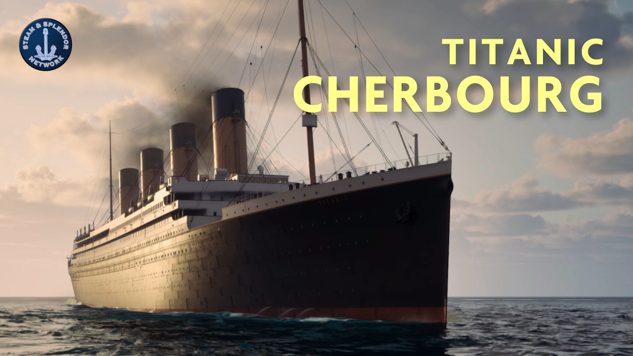 Titanic at Cherbourg (1912) | Sunset Arrival Ambience &ndash; Historically Accurate