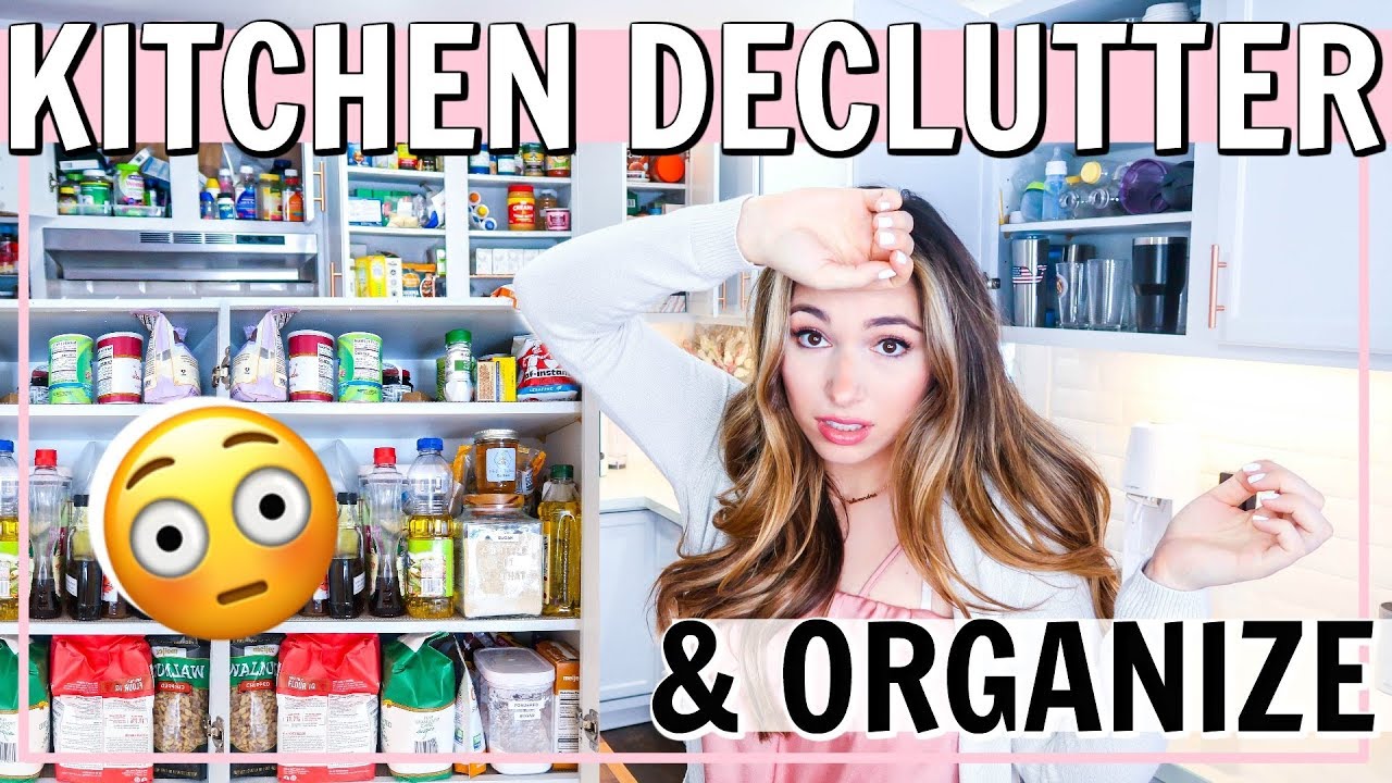DECLUTTER MOTIVATION! KITCHEN ORGANIZATION | DECLUTTER AND ORGANIZE WITH ME | Alexandra Beuter