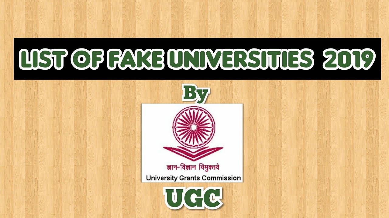 UGC | List of fake Universities 2019 | Current Affairs |  Higher education | UGC- NET | Paper-1