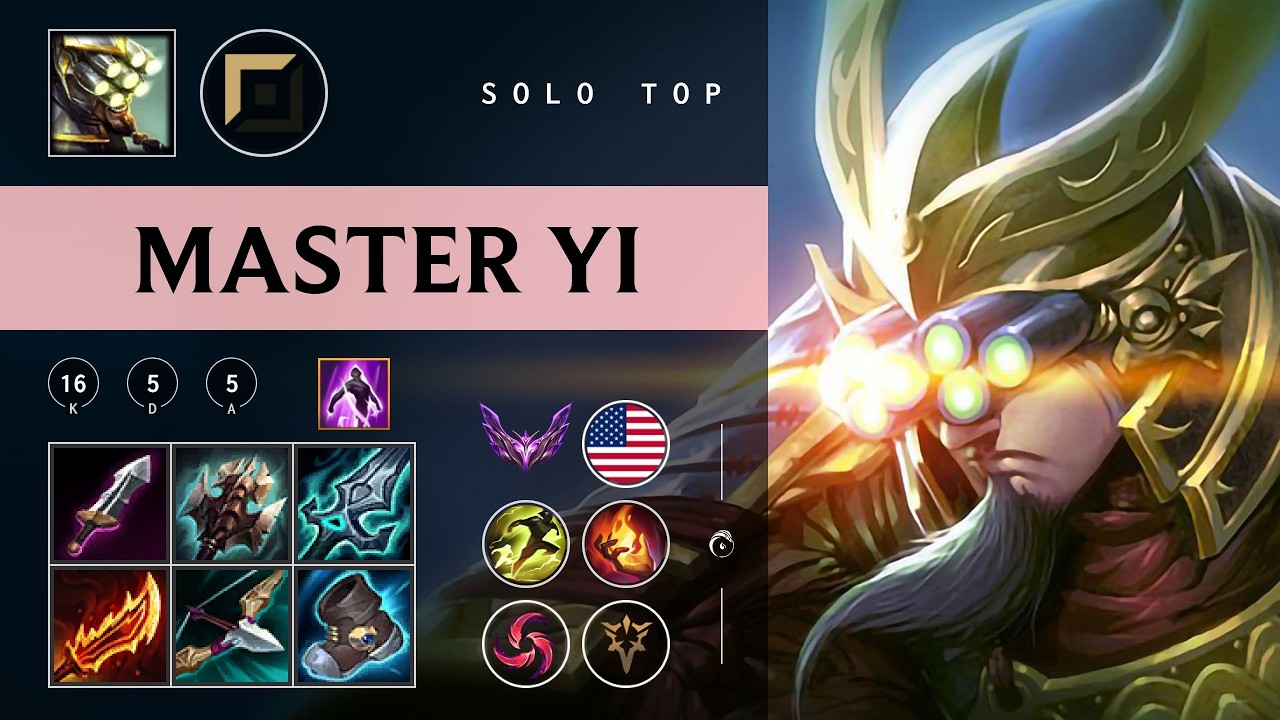 Master Yi Top vs Naafiri - NA Master Patch 26.03