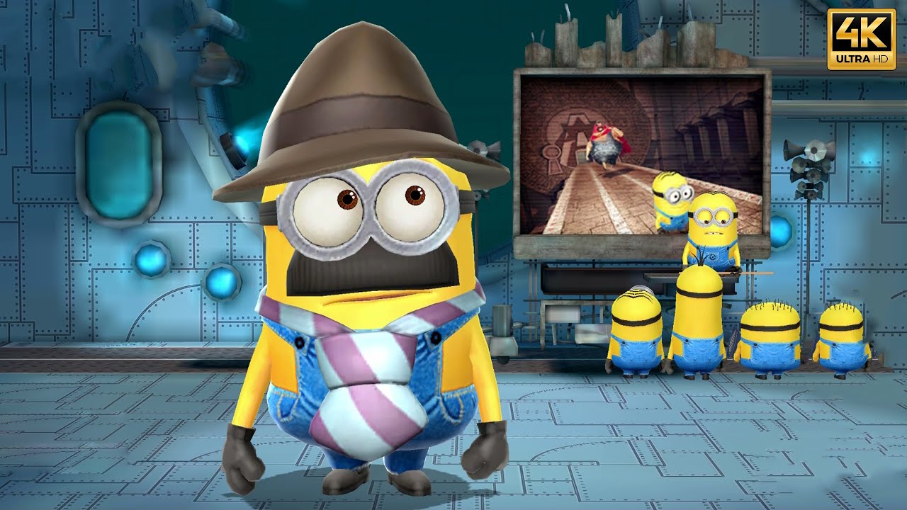 Despicable Me Minion Rush Dad Beat El Macho 15 times | Minion Rush Boss Battles [PC 4K]