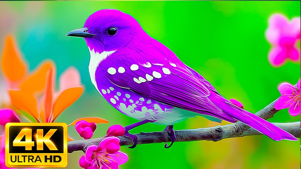 The Hidden Beauty of Wild Birds in Spring Wonderland | Nature&rsquo;s Secret for Deep Relaxation